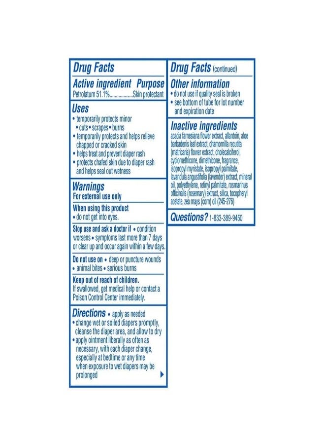 بالمكس مرهم بالمكس متعدد الاستخدامات، لعلاج طفح الحفاضات وتشققات الجلد، يلطف ويعالج، 3.5 أونصة - عبوة من 4 قطع - Image 2